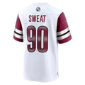 Custom #90 White WAS Football Shirt Top