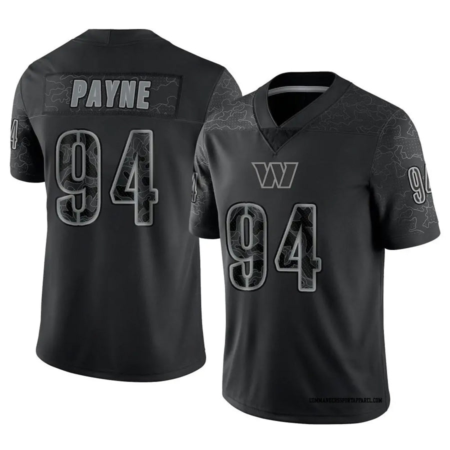 Custom #94 Black WAS Football Shirt Top