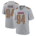 Custom #94 Gray WAS Football Shirt Top