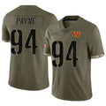 Custom #94 Olive WAS Football Shirt Top