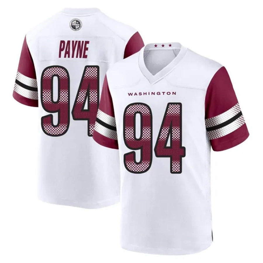 Custom #94 White WAS Football Shirt Top
