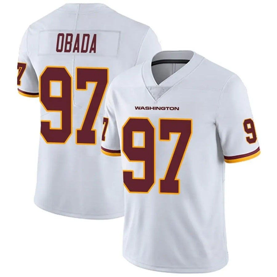 Custom #97 White WAS Football Shirt Top