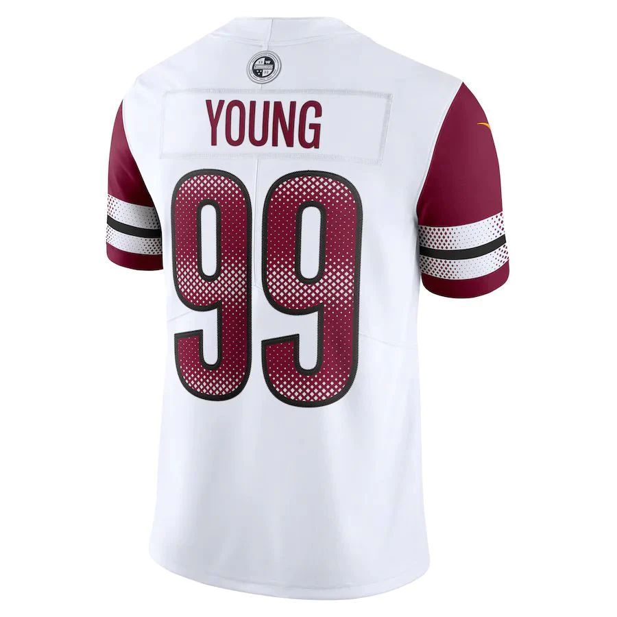 Custom #99 White WAS Football Shirt Top