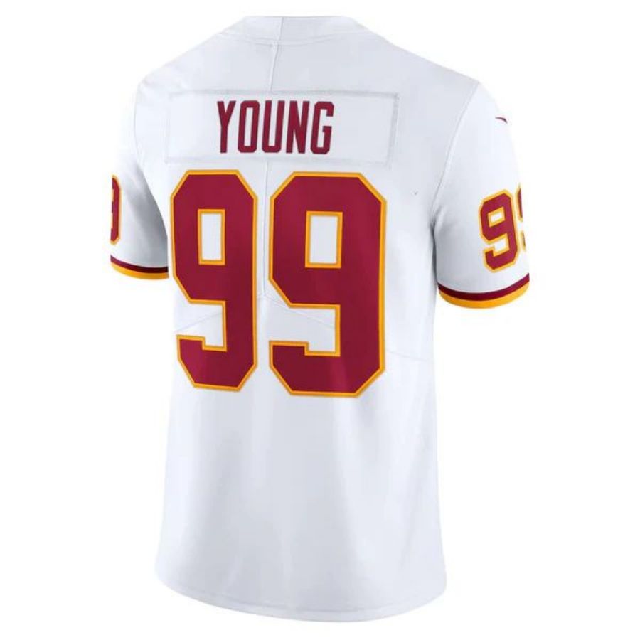 Custom #99 White WAS Football Shirt Top