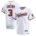 Custom #3 White WSH Baseball Shirt Top