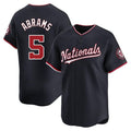 Custom #5 Navy Blue WSH Baseball Shirt Top