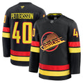 Elias Pettersson Vancouver Canucks Alternate Premium Jersey - Black