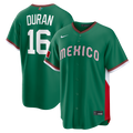 Jarren Duran Mexico Baseball 2026 World Baseball Classic Road Stadium Jersey - Green